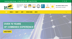 Desktop Screenshot of calpasosolar.com